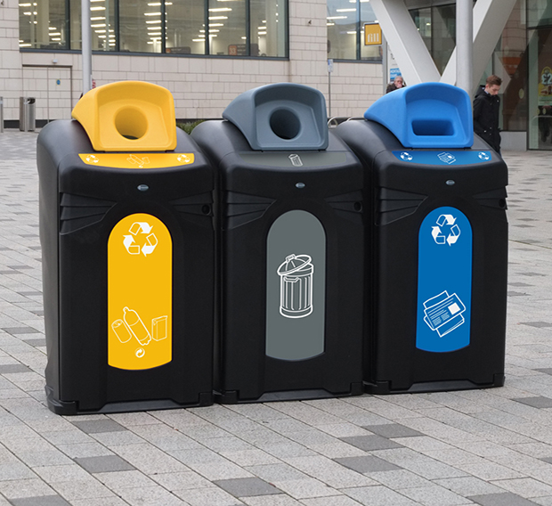 Nexus® City 140 Recycling bin